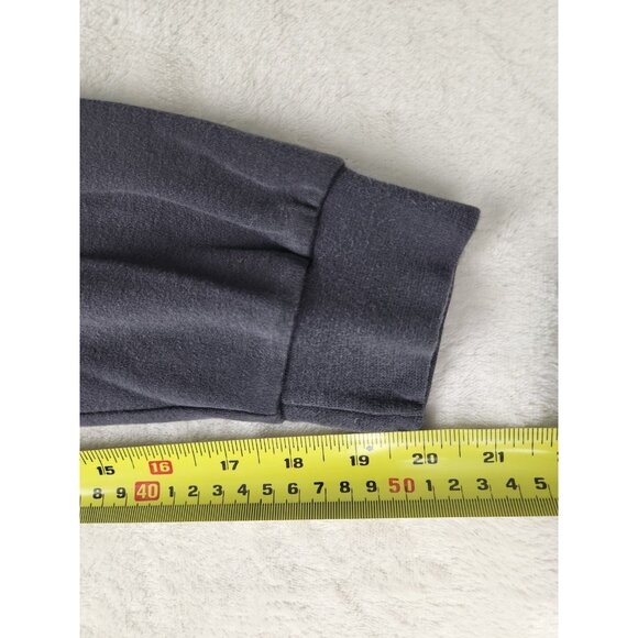 Vtg Eddie Bauer Outdoor Outfitters Mens Turtleneck Shirt XL Black Made In USA - Picture 10 of 10